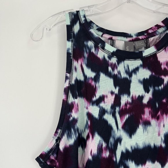 Sweaty Betty Easy Peazy Blue Flow Print Sustainable Vest Tank Top 8-10 - Picture 5 of 13